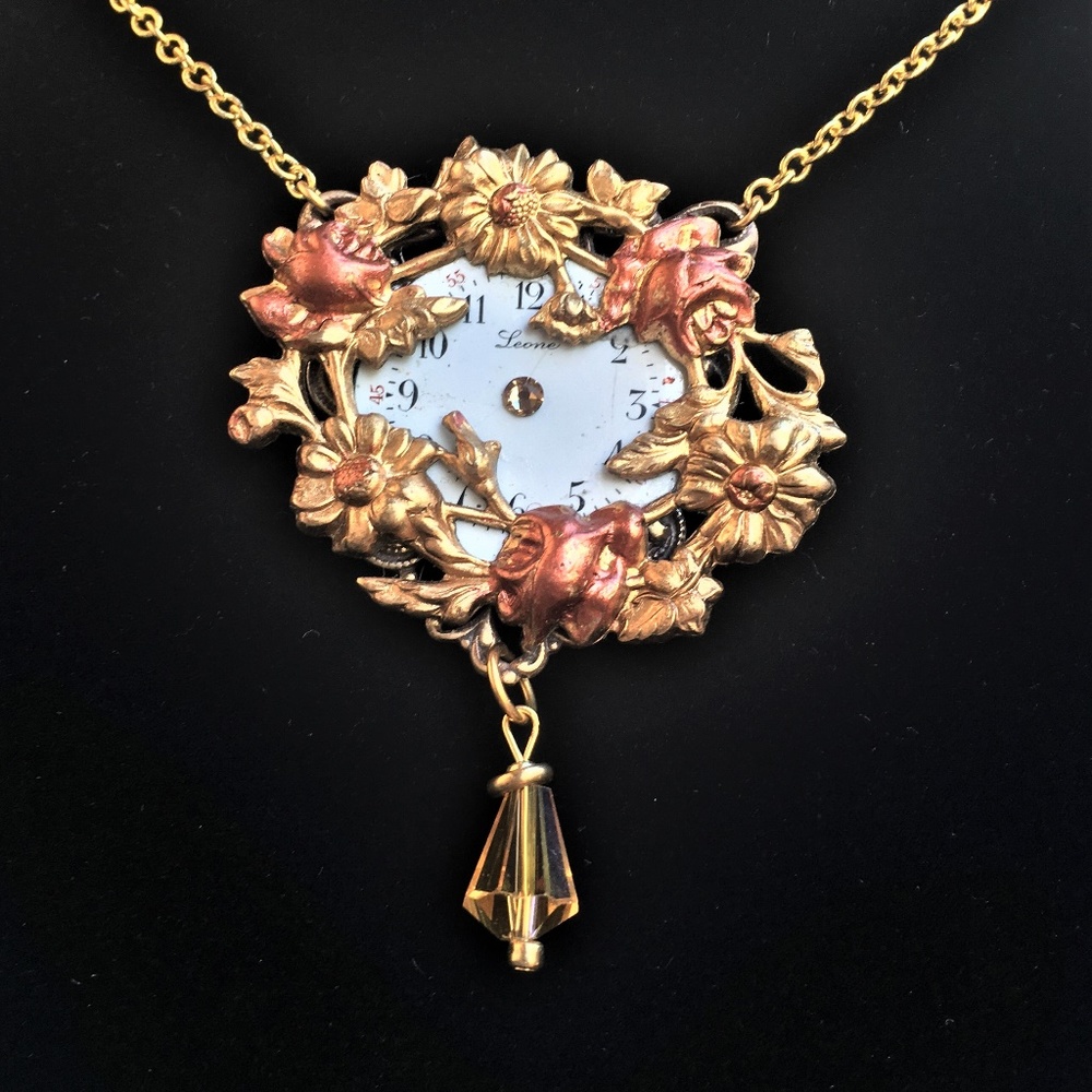 Women's Floral Artisan Made Necklace